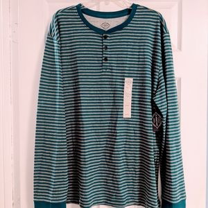 St. John's Bay Striped Long sleeve Shirt